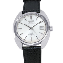 Load image into Gallery viewer, SEIKO King Seiko 45KS Superior Chronometer W37mm Stainless Steel Leather Silver Dial4502ー8010
