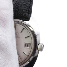 Load image into Gallery viewer, SEIKO King Seiko 45KS Superior Chronometer W37mm Stainless Steel Leather Silver Dial4502ー8010