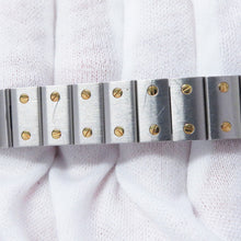 将图像加载到图库查看器中,CARTIER Santos Garbe SM H34.5mm×W23.6mm Stainless Steel K18YG Ivory Dial