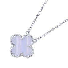 Load image into Gallery viewer, Van Cleef & Arpels Vintage Alhambra PendantVCARD34900 18K White Gold