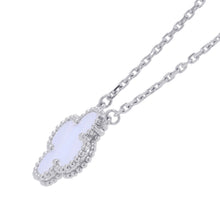 Load image into Gallery viewer, Van Cleef & Arpels Vintage Alhambra PendantVCARD34900 18K White Gold