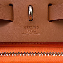 将图像加载到图库查看器中,HERMES Herbag zip Orange minyan Toile Officer Bash Hunter Size PM
