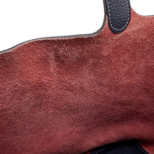 Load image into Gallery viewer, HERMES Picotin Lock Casaque Rose Extreme/Blue Nuit Taurillon Clemence Size MM