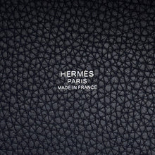 Load image into Gallery viewer, HERMES Picotin Lock Casaque Rose Extreme/Blue Nuit Taurillon Clemence Size MM