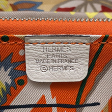 Load image into Gallery viewer, HERMES Azap Long silk in New White Evercolor