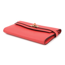 Load image into Gallery viewer, HERMES Kelly wallet long Rose Jaipur Epsom