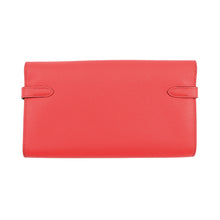 Load image into Gallery viewer, HERMES Kelly wallet long Rose Jaipur Epsom
