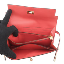 Load image into Gallery viewer, HERMES Kelly wallet long Rose Jaipur Epsom
