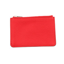 将图像加载到图库查看器中,HERMES Roulis Roulis Slim Rouge Coeur Chevre Myzore Goatskin