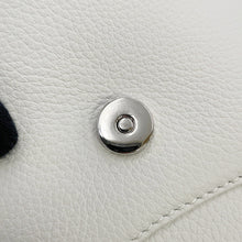 将图像加载到图库查看器中,Dior Saddle bag White Leather Canvas