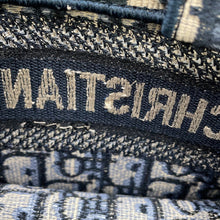 Load image into Gallery viewer, Dior Book Tote Oblique Embroidery Navy/BeigeS5573CRIW Canvas Size Mini