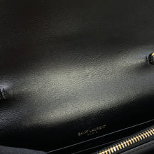 Load image into Gallery viewer, SAINT LAURENT PARIS Sunset 2way Chain Wallet Black533026 Leather