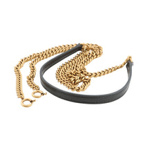 Load image into Gallery viewer, SAINT LAURENT PARIS Sunset 2way Chain Wallet Black533026 Leather