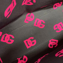 Load image into Gallery viewer, DOLCE&GABBANA DG logo shopping bag Tote Bag PinkBB7337AW576 Calf Leather Size Small