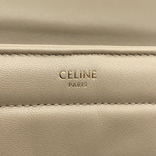 将图像加载到图库查看器中,CELINE Matelasse Mono Chrome Chainshoulder Bag Beige111273EPZ Leather