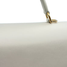 将图像加载到图库查看器中,CELINE Nino Bag White117523GG2 Smooth Satined Calf Leather Size Medium