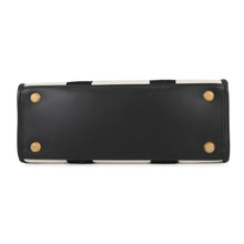 Load image into Gallery viewer, BALENCIAGA Hardware Tote Bag White/Black671402 Canvas Leather Size S