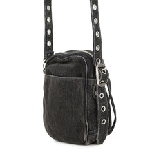 Load image into Gallery viewer, BALENCIAGA Le Cagoule Cross Body Bag Black719065 Denim