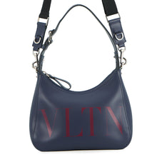 Load image into Gallery viewer, Valentino Garavani VLTN Hobo Bag 2wayBag Navy1Y2B0B62WJW Leather