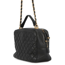 将图像加载到图库查看器中,CHANEL Matelasse 2wayBag Black Lambskin