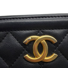 将图像加载到图库查看器中,CHANEL Matelasse 2wayBag Black Lambskin