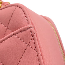 Load image into Gallery viewer, CHANEL Matelasse Vanity 2way Bag PinkAS3318 Lambskin