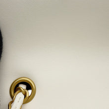 Load image into Gallery viewer, CHANEL Mini Matelasse Medal ChainShoulder Bag WhiteAS3738 Lambskin