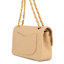 Load image into Gallery viewer, CHANEL Matelasse Chain Shoulder Bag BeigeA01113 Lambskin Size 23