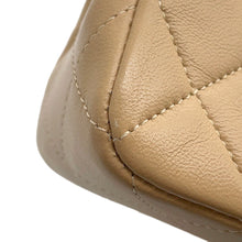 Load image into Gallery viewer, CHANEL Matelasse Chain Shoulder Bag BeigeA01113 Lambskin Size 23