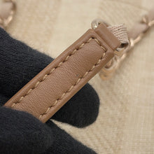 将图像加载到图库查看器中,CHANEL Deauville Tote Bag BeigeA67001 Straw Leather Size Medium