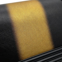 Load image into Gallery viewer, CHANEL Boy Chanel Chain Shoulder Bag Black/GoldA67086 Leather Size 25