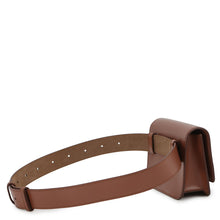 将图像加载到图库查看器中,BURBERRY TB Bumbag Brown8012205 Leather