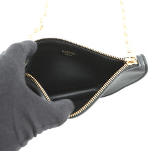 将图像加载到图库查看器中,BURBERRY Shield ChainShoulder Bag Black8079856 Leather Size micro