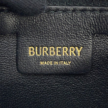 将图像加载到图库查看器中,BURBERRY Shield ChainShoulder Bag Black8079856 Leather Size micro