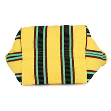 Load image into Gallery viewer, GUCCI Logo Tote Bag Yellow/Multicolor818771 Canvas Leather