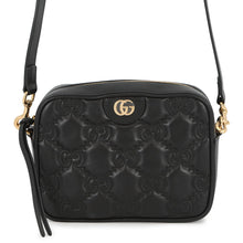 将图像加载到图库查看器中,GUCCI GGMatelasse Shoulder Bag Black702234 Leather