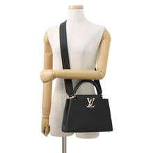 Load image into Gallery viewer, LOUIS VUITTON Capucines NoirM21641 Taurillon Leather Size BB
