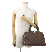 将图像加载到图库查看器中,LOUIS VUITTON Kensington Bowling Brown/BeigeN41505 Damier Ebene Canvas