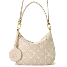 将图像加载到图库查看器中,LOUIS VUITTON Bagatelle NM Beige/Pink/YellowM46113 Monogram Empreinte Leather