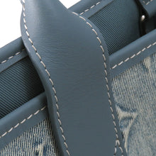 Load image into Gallery viewer, LOUIS VUITTON Weekend Tote NM BlueM22537 Monogram Washed Denim