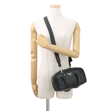 Load image into Gallery viewer, PRADA Re-edition Antique Handbag Black1BB098 Leather