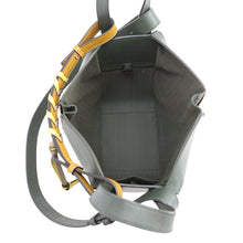 Load image into Gallery viewer, LOEWE hammock compact Green/YellowA538H13X02 Leather