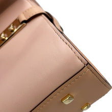 Load image into Gallery viewer, Delvaux Tempate Light Pink/Brown/Jasmin FlowerAA0435AAX0AIADP Leather Size Mini