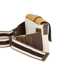 Load image into Gallery viewer, FENDI Selleria baguette Yellow/Ivory7VA472 Leather Canvas