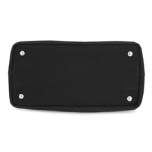 将图像加载到图库查看器中,PRADA Canapa Black1BG350 Canvas Wood