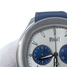 将图像加载到图库查看器中,PIAGET Polo Chronograph Limited Edition 888 pieces W42mm Stainless Steel Rubber Silver DialG0A46013