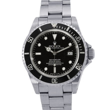 将图像加载到图库查看器中,ROLEX Sea-Dweller W40mm Stainless Steel Black Dial16600