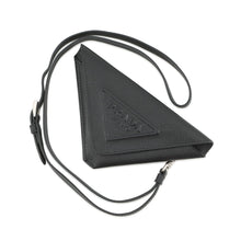 Load image into Gallery viewer, PRADA Triangle Pouch Neck Strap Black1TL445 Saffiano LeatherLeather