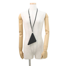 Load image into Gallery viewer, PRADA Triangle Pouch Neck Strap Black1TL445 Saffiano LeatherLeather