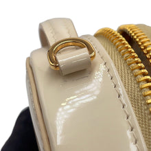 Load image into Gallery viewer, PRADA Triangle logo mini pouch with chain Beige1NT023 Enamel